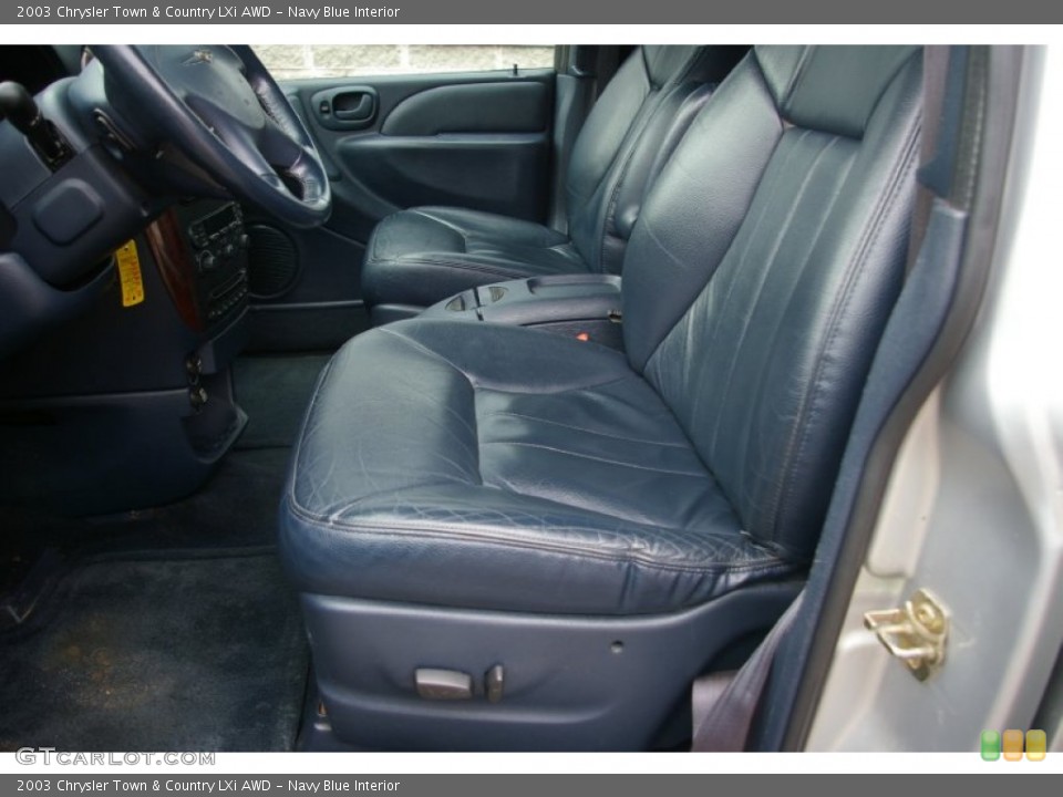 Navy Blue Interior Photo for the 2003 Chrysler Town & Country LXi AWD #54574626