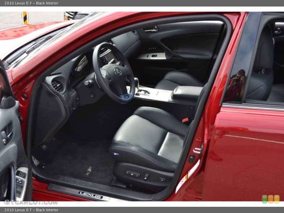 Black Interior Photo for the 2010 Lexus IS F #54575467