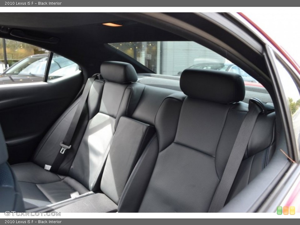 Black Interior Photo for the 2010 Lexus IS F #54575493