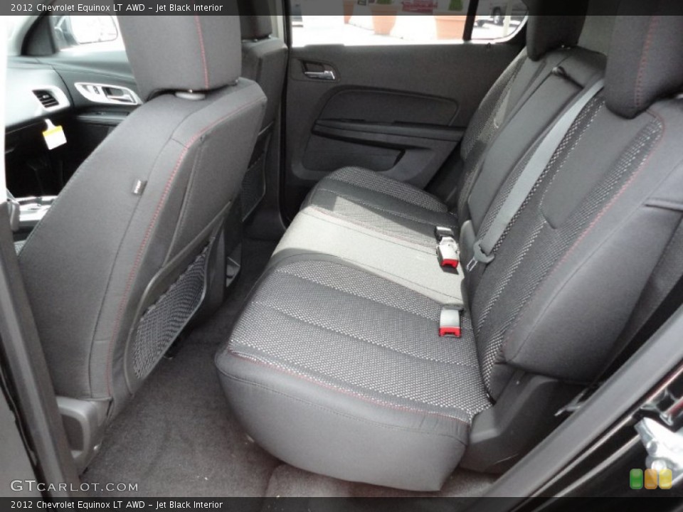 Jet Black Interior Photo for the 2012 Chevrolet Equinox LT AWD #54576441