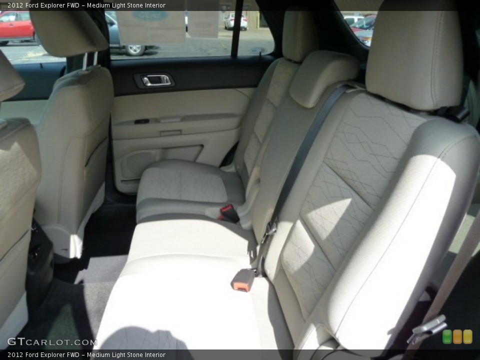 Medium Light Stone Interior Photo for the 2012 Ford Explorer FWD #54579365