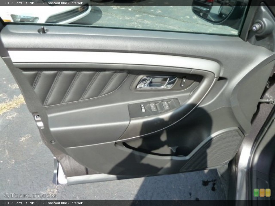 Charcoal Black Interior Door Panel for the 2012 Ford Taurus SEL #54579653