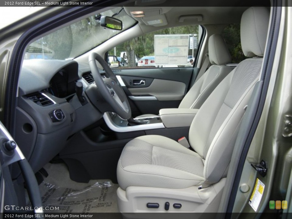 Medium Light Stone Interior Photo for the 2012 Ford Edge SEL #54580225