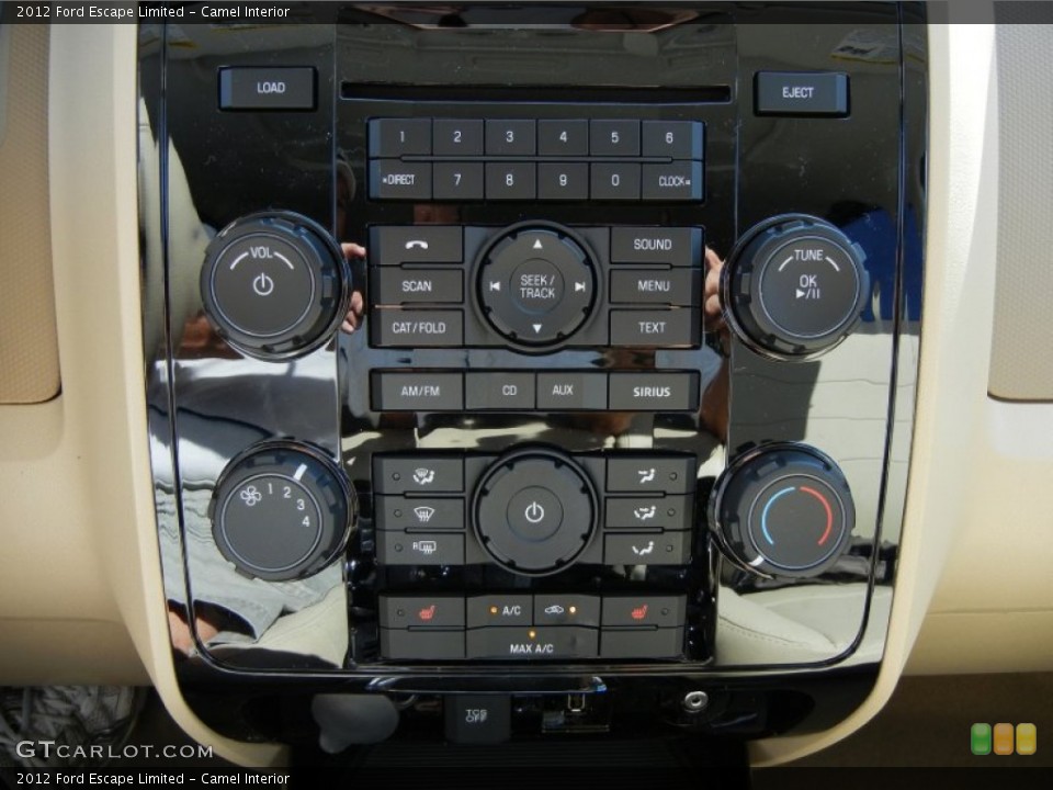 Camel Interior Controls for the 2012 Ford Escape Limited #54580499