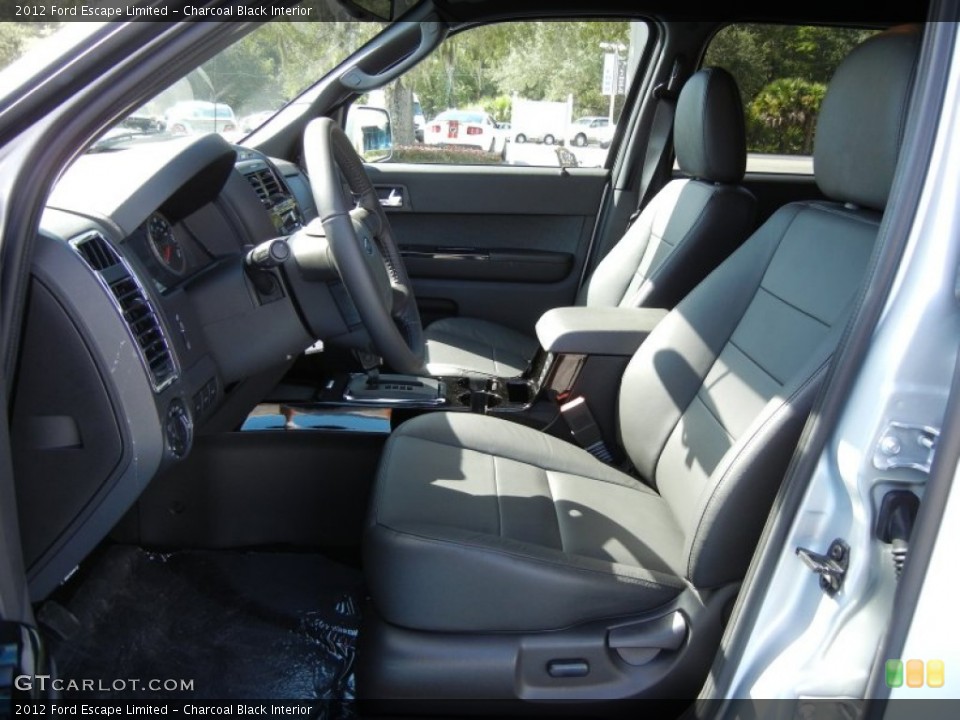 Charcoal Black Interior Photo for the 2012 Ford Escape Limited #54580580