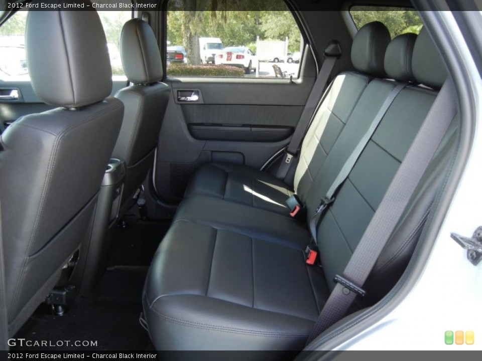 Charcoal Black Interior Photo for the 2012 Ford Escape Limited #54580589