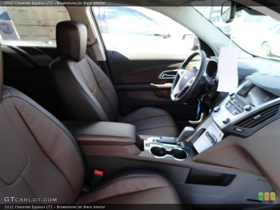 Brownstone/Jet Black Interior Photo for the 2012 Chevrolet Equinox LTZ #54581603