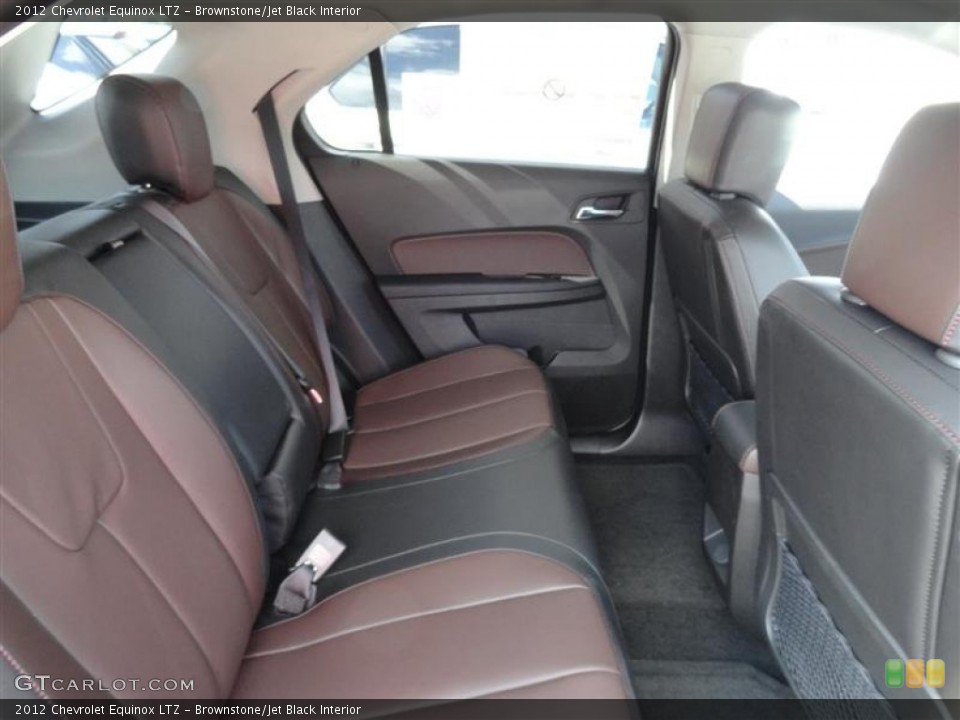 Brownstone/Jet Black Interior Photo for the 2012 Chevrolet Equinox LTZ #54581612