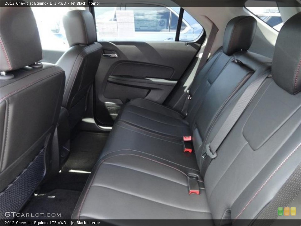 Jet Black Interior Photo for the 2012 Chevrolet Equinox LTZ AWD #54581648