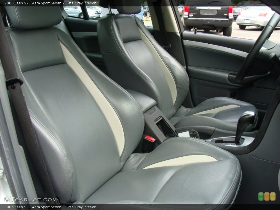 Slate Gray Interior Photo for the 2006 Saab 9-3 Aero Sport Sedan #54583538