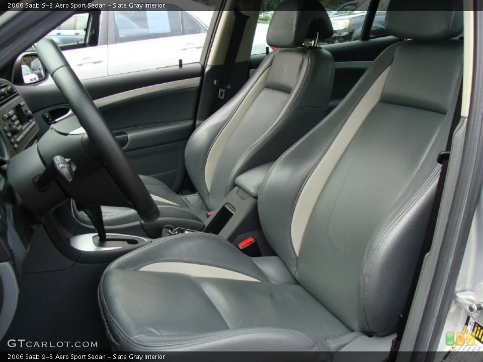 Slate Gray Interior Photo for the 2006 Saab 9-3 Aero Sport Sedan #54583571