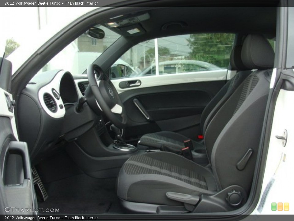 Titan Black Interior Photo for the 2012 Volkswagen Beetle Turbo #54584741