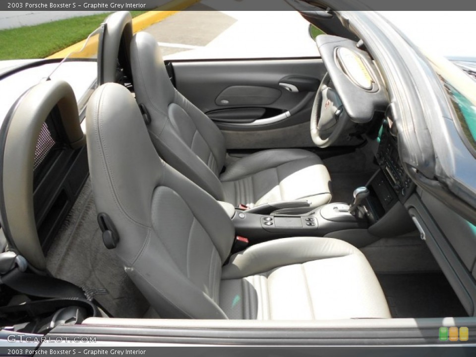 Graphite Grey Interior Photo for the 2003 Porsche Boxster S #54585179
