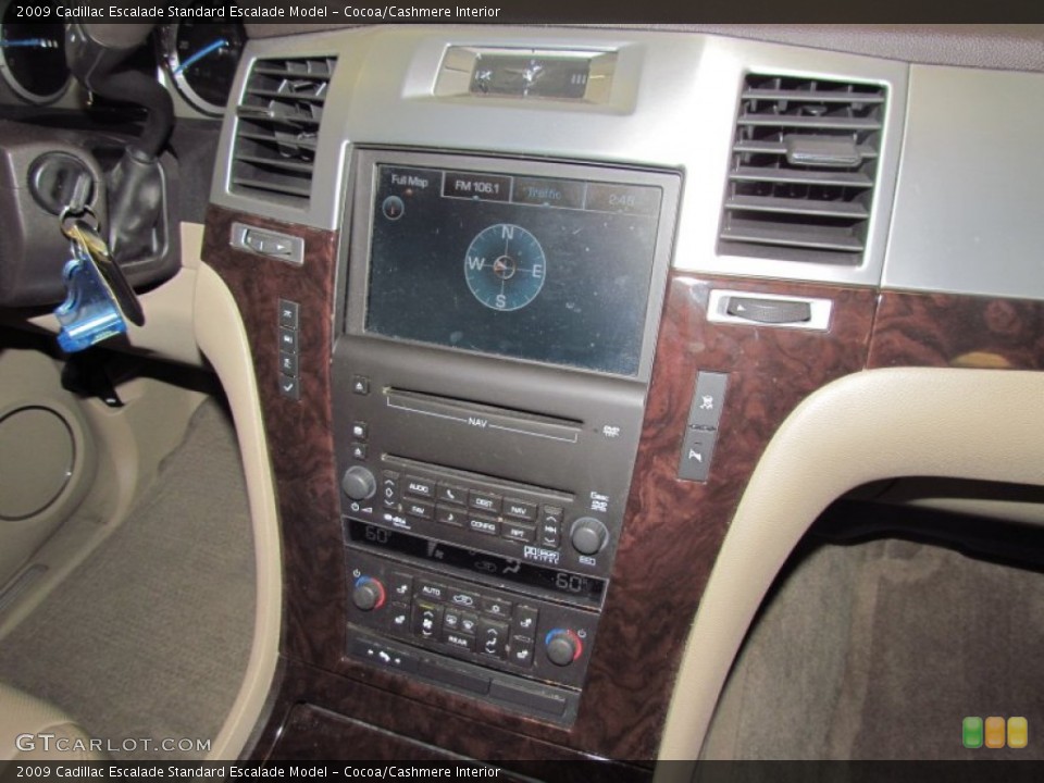 Cocoa/Cashmere Interior Controls for the 2009 Cadillac Escalade  #54586229