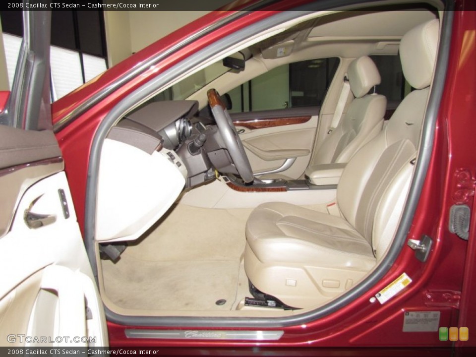 Cashmere/Cocoa Interior Photo for the 2008 Cadillac CTS Sedan #54586364