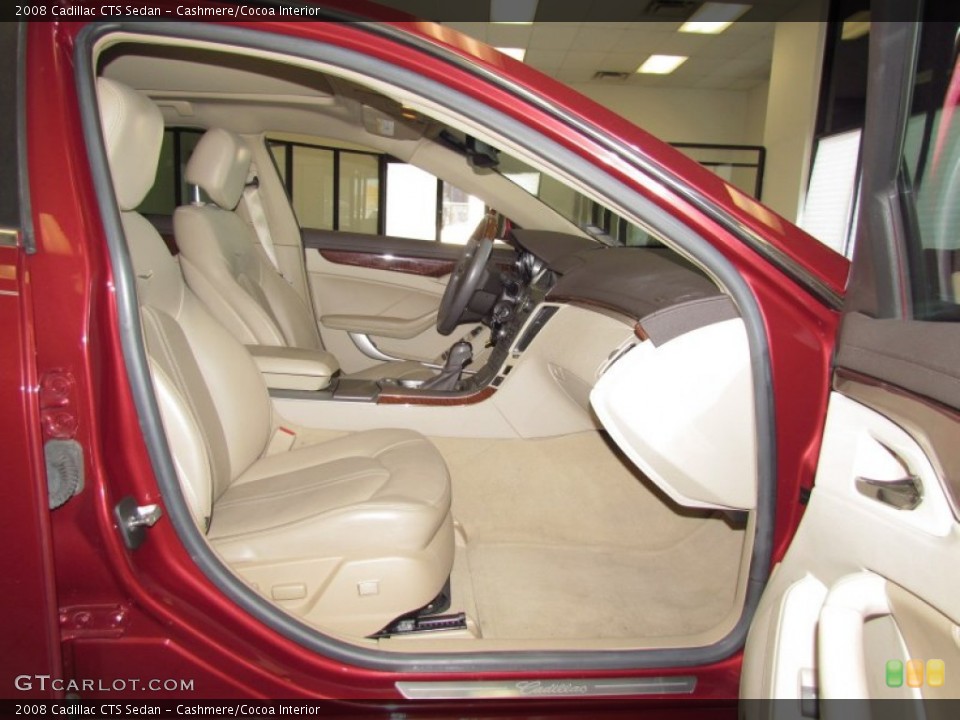Cashmere/Cocoa Interior Photo for the 2008 Cadillac CTS Sedan #54586373