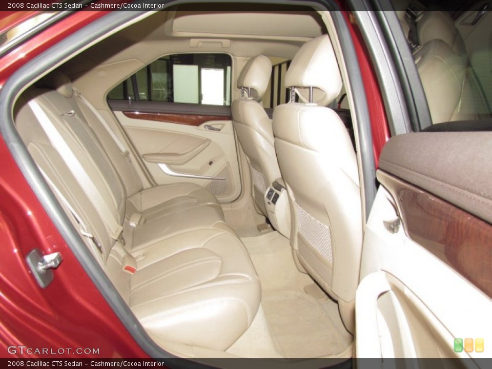 Cashmere/Cocoa Interior Photo for the 2008 Cadillac CTS Sedan #54586382