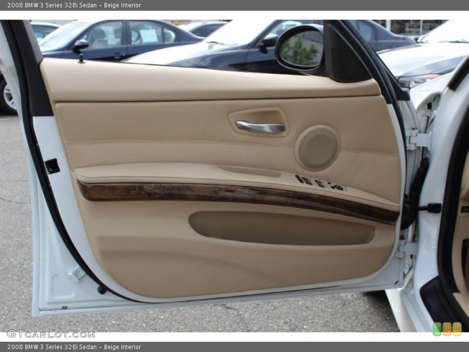 Beige Interior Door Panel for the 2008 BMW 3 Series 328i Sedan #54586385