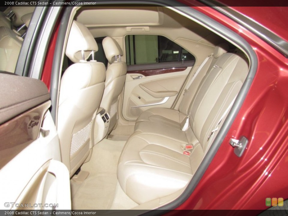 Cashmere/Cocoa Interior Photo for the 2008 Cadillac CTS Sedan #54586391