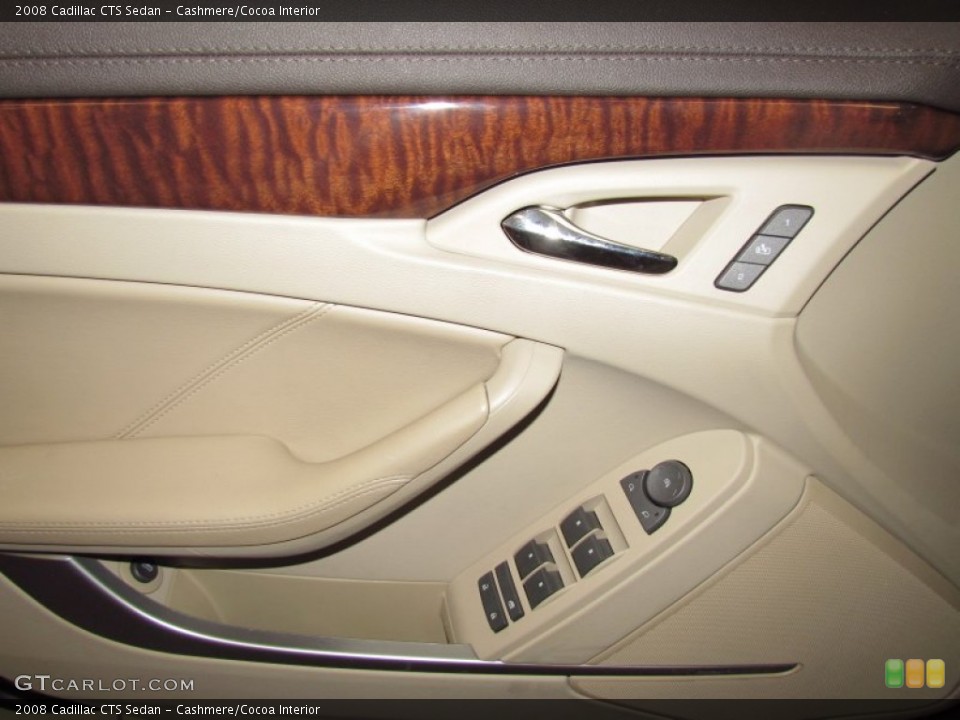 Cashmere/Cocoa Interior Door Panel for the 2008 Cadillac CTS Sedan #54586400