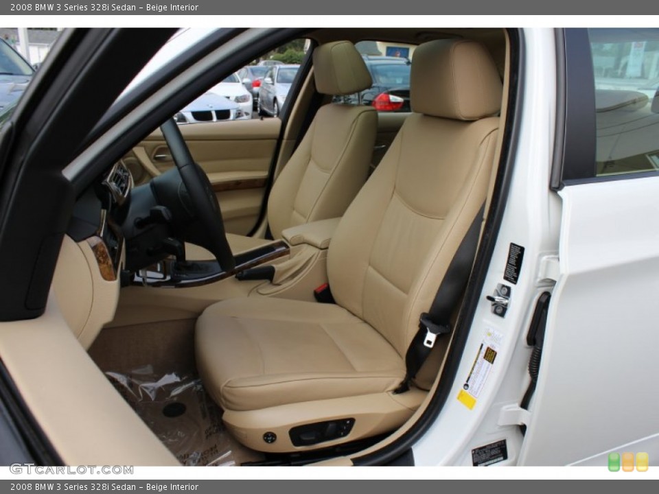 Beige Interior Photo for the 2008 BMW 3 Series 328i Sedan #54586412