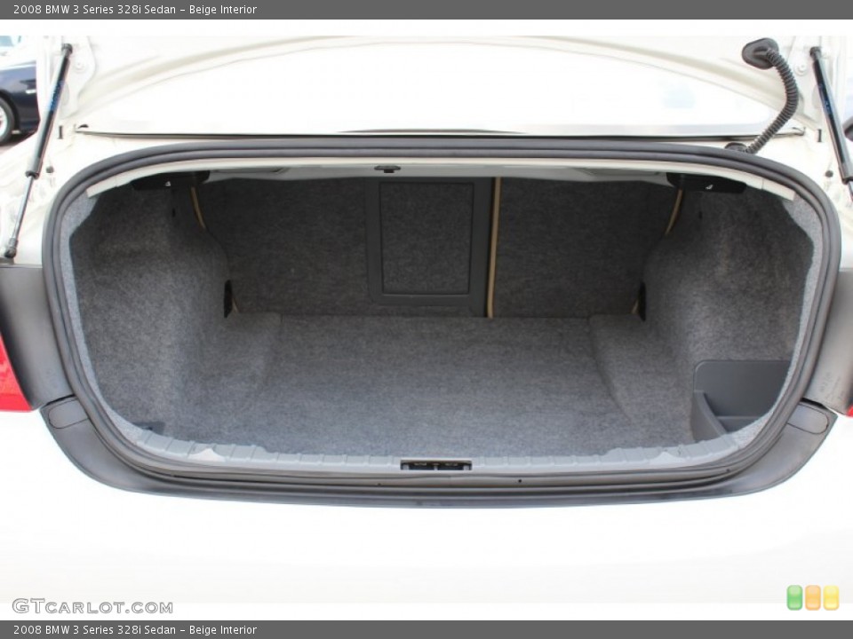 Beige Interior Trunk for the 2008 BMW 3 Series 328i Sedan #54586475