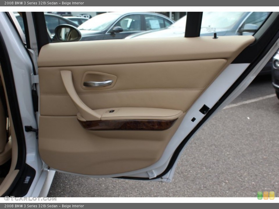Beige Interior Door Panel for the 2008 BMW 3 Series 328i Sedan #54586493