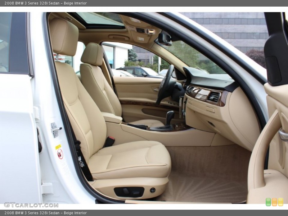 Beige Interior Photo for the 2008 BMW 3 Series 328i Sedan #54586529