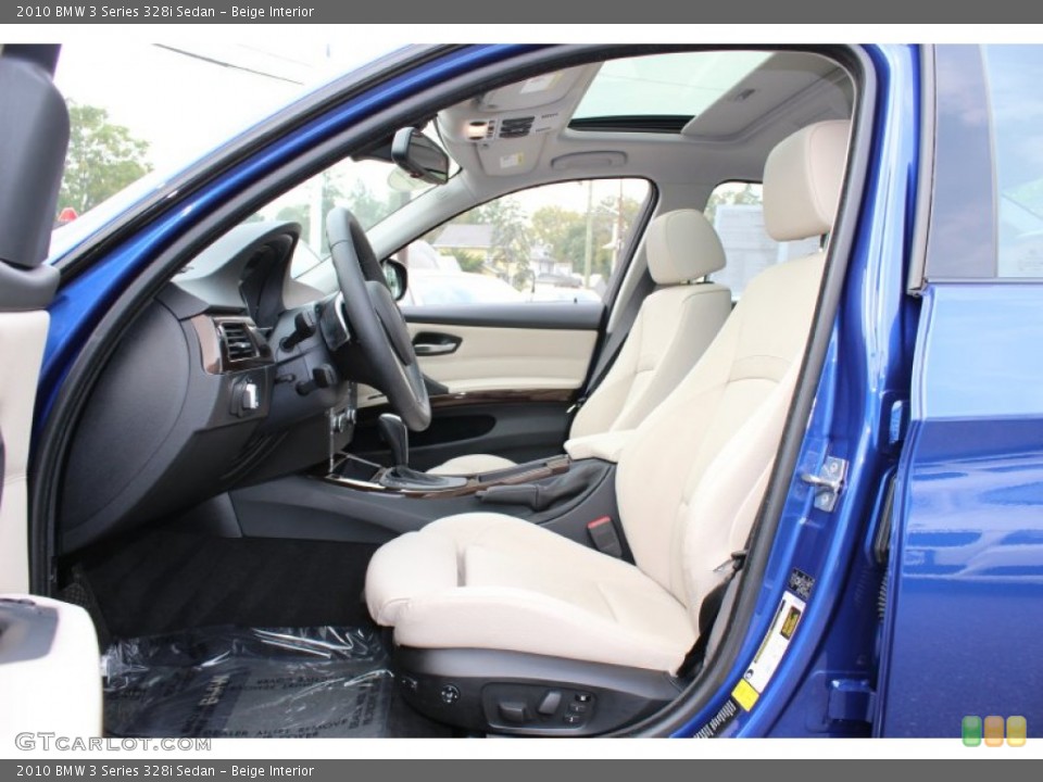 Beige Interior Photo for the 2010 BMW 3 Series 328i Sedan #54586979