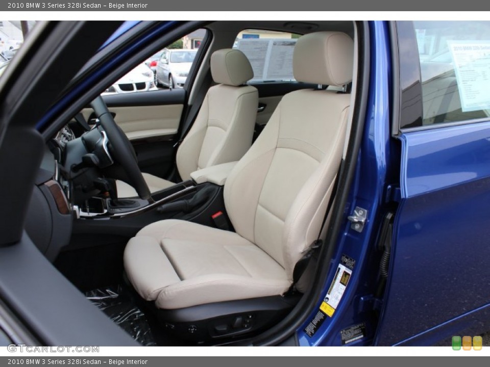 Beige Interior Photo for the 2010 BMW 3 Series 328i Sedan #54586988