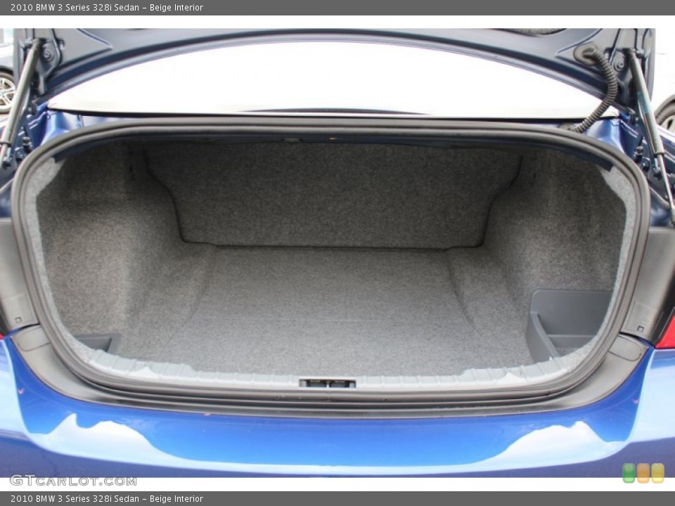 Beige Interior Trunk for the 2010 BMW 3 Series 328i Sedan #54587066