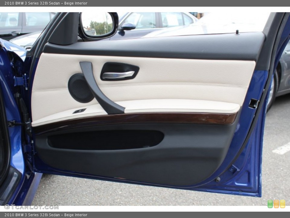 Beige Interior Door Panel for the 2010 BMW 3 Series 328i Sedan #54587102