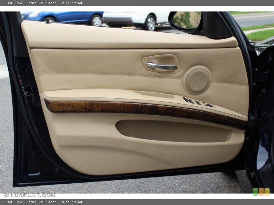 Beige Interior Door Panel for the 2008 BMW 3 Series 328i Sedan #54587258
