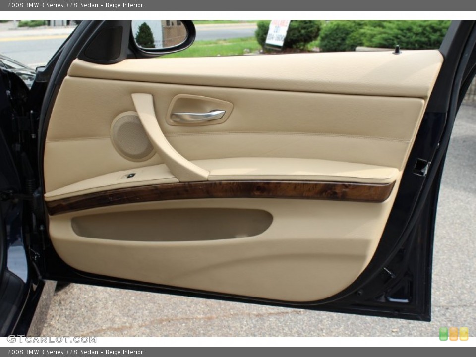 Beige Interior Door Panel for the 2008 BMW 3 Series 328i Sedan #54587397