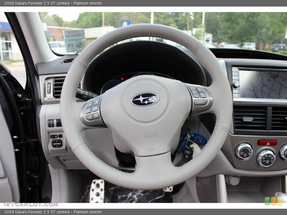Platinum Interior Steering Wheel for the 2009 Subaru Forester 2.5 XT Limited #54589070
