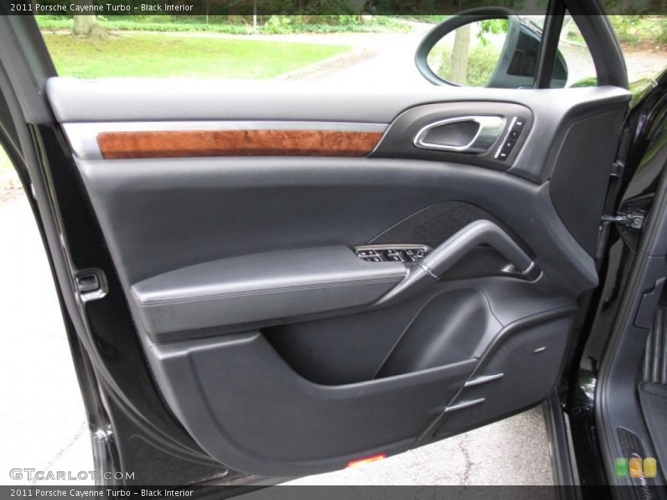 Black Interior Door Panel for the 2011 Porsche Cayenne Turbo #54590312