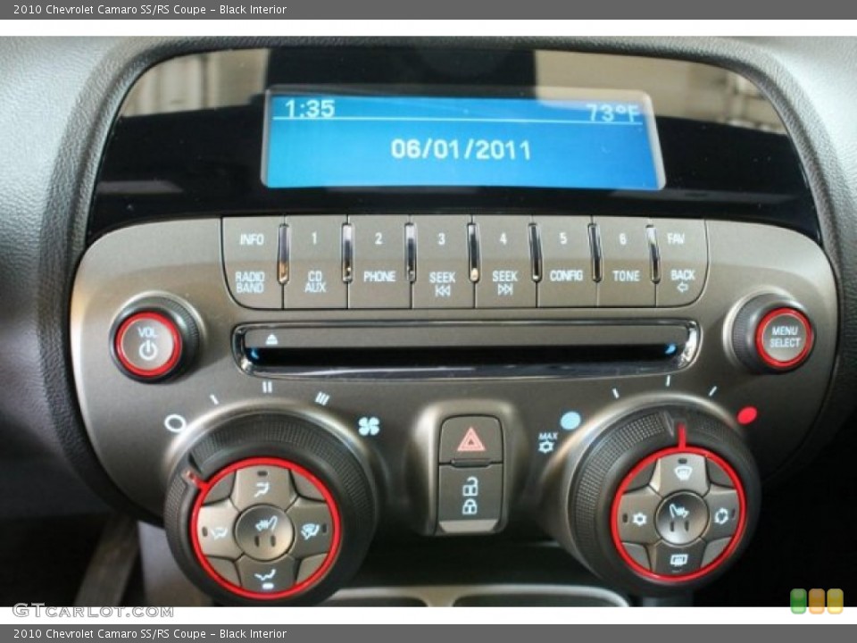 Black Interior Audio System for the 2010 Chevrolet Camaro SS/RS Coupe #54590984