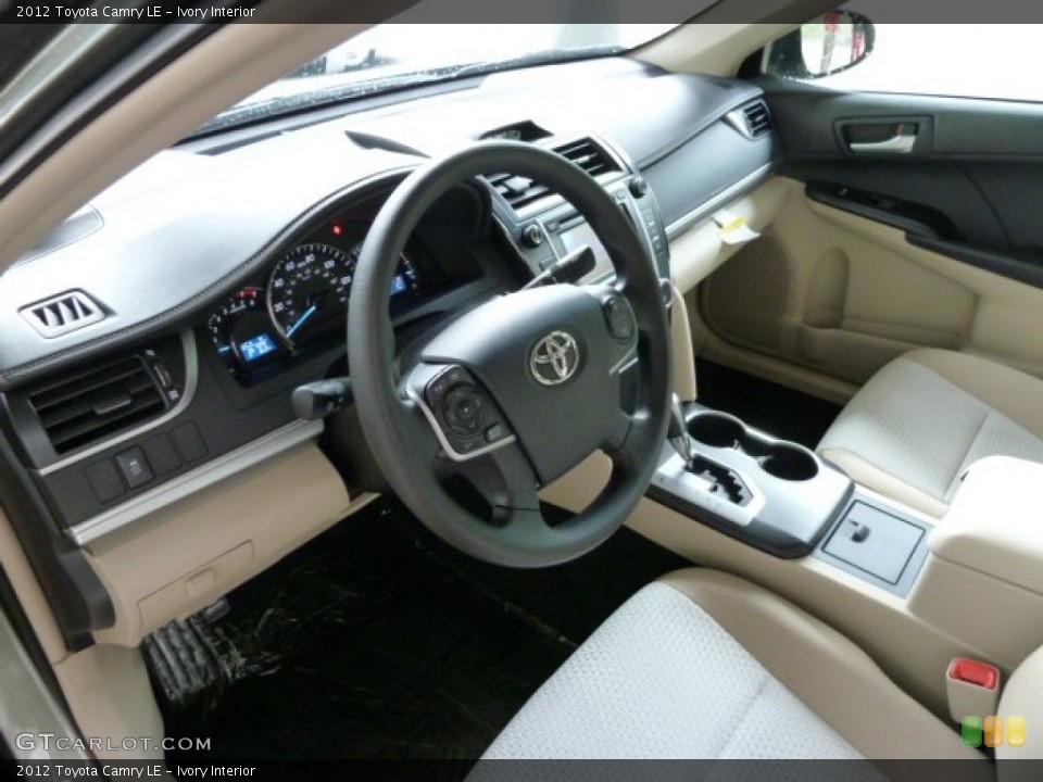Ivory Interior Photo for the 2012 Toyota Camry LE #54591014