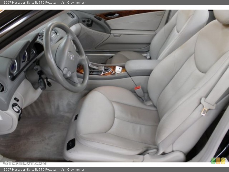 Ash Grey Interior Photo for the 2007 Mercedes-Benz SL 550 Roadster #54591494