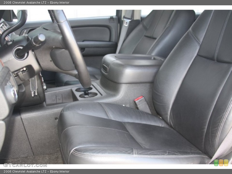 Ebony Interior Photo for the 2008 Chevrolet Avalanche LTZ #54593792