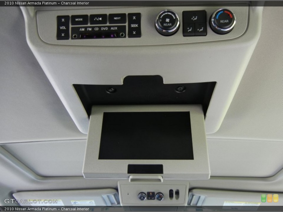 Charcoal Interior Controls for the 2010 Nissan Armada Platinum #54594254