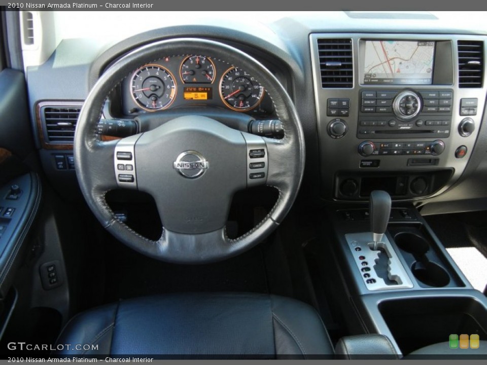 Charcoal Interior Controls for the 2010 Nissan Armada Platinum #54594299