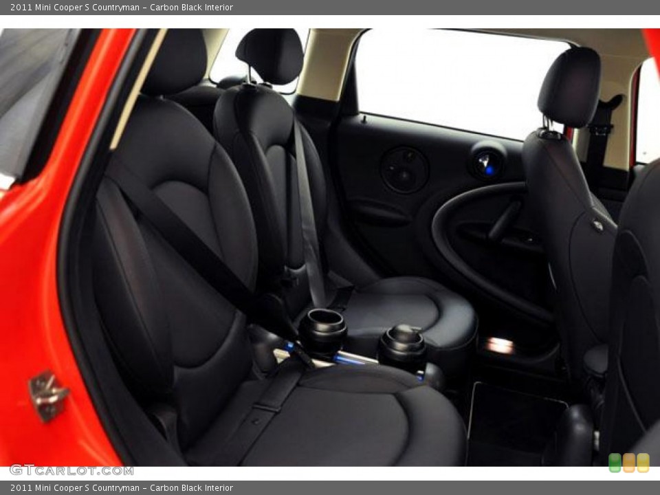 Carbon Black Interior Photo for the 2011 Mini Cooper S Countryman #54596846