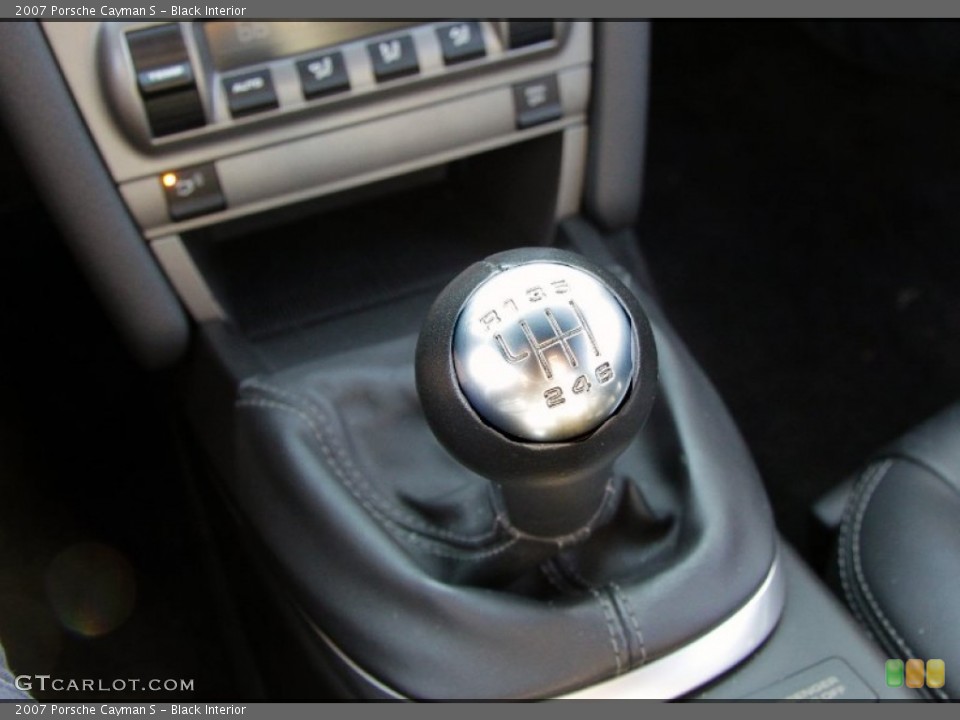 Black Interior Transmission for the 2007 Porsche Cayman S #54596903