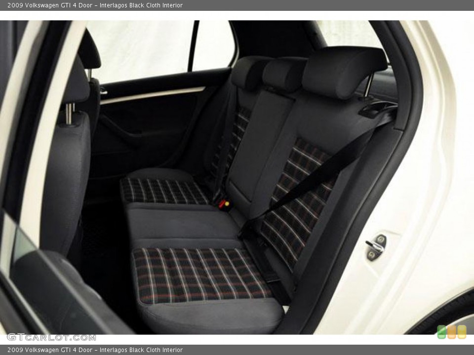 Interlagos Black Cloth Interior Photo for the 2009 Volkswagen GTI 4 Door #54597062