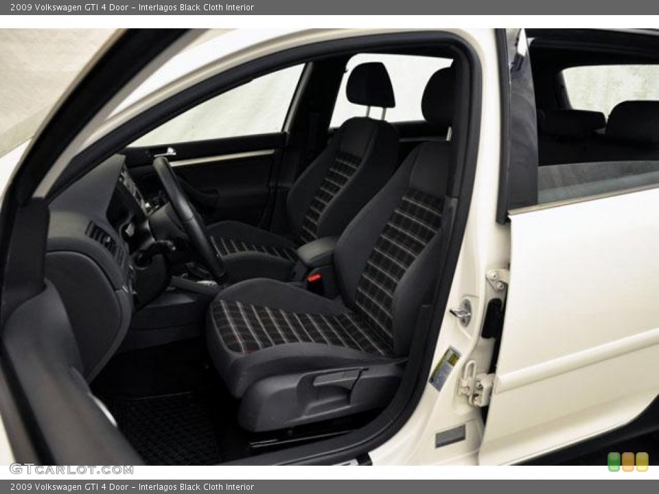 Interlagos Black Cloth Interior Photo for the 2009 Volkswagen GTI 4 Door #54597071