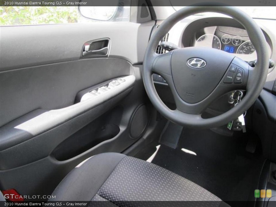 Gray Interior Photo for the 2010 Hyundai Elantra Touring GLS #54597347