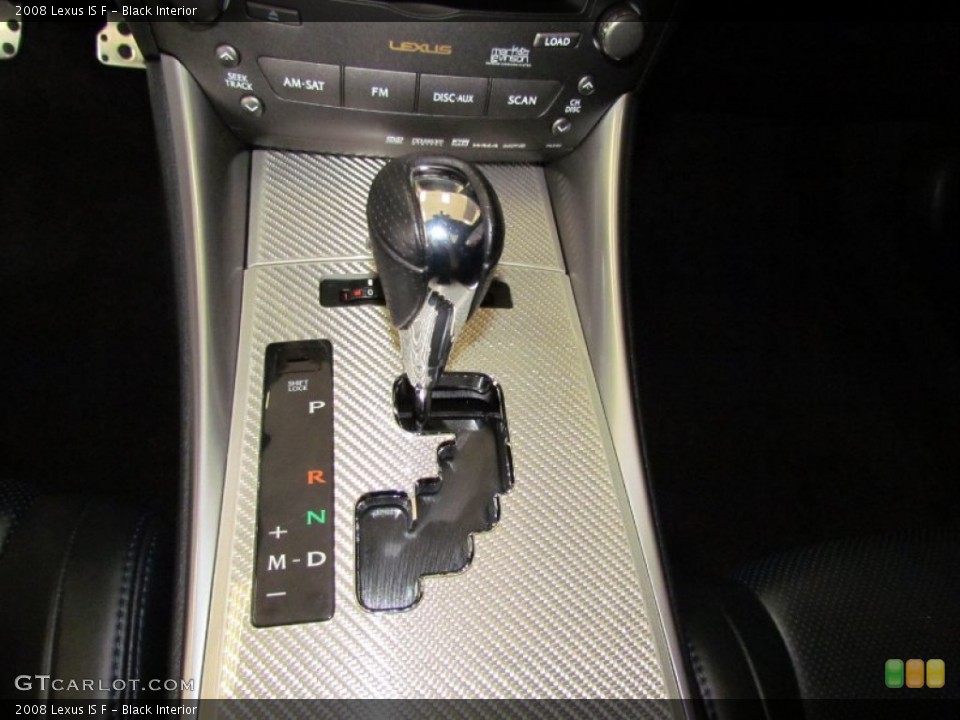 Black Interior Transmission for the 2008 Lexus IS F #54597785