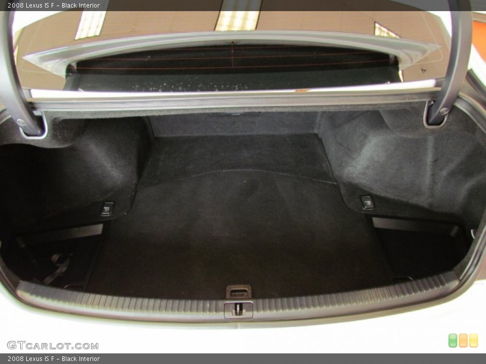 Black Interior Trunk for the 2008 Lexus IS F #54597812