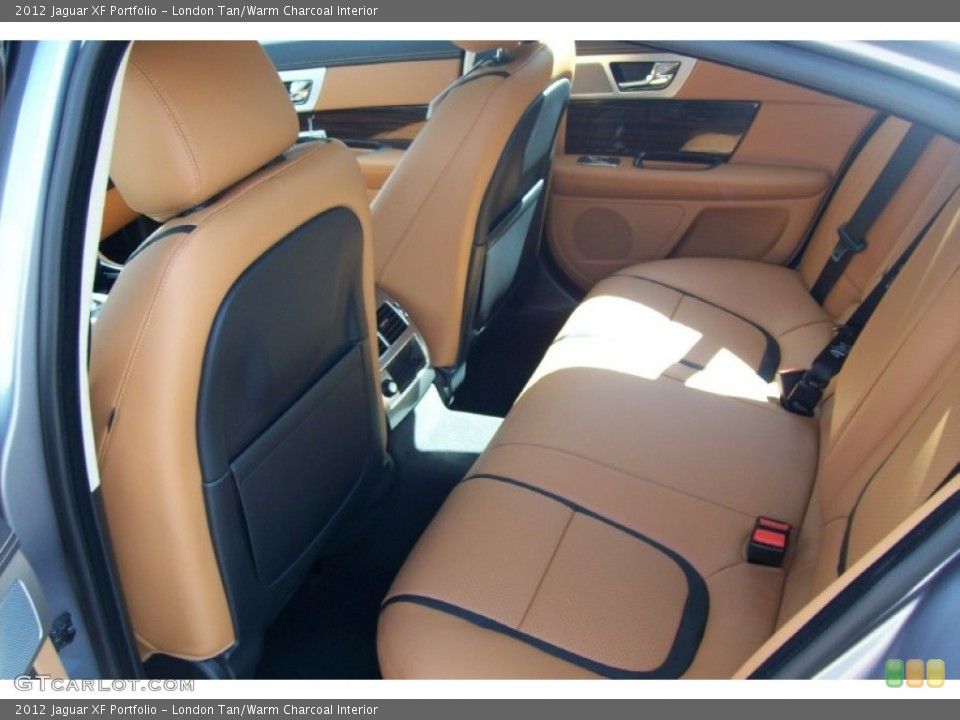 London Tan/Warm Charcoal Interior Photo for the 2012 Jaguar XF Portfolio #54598425